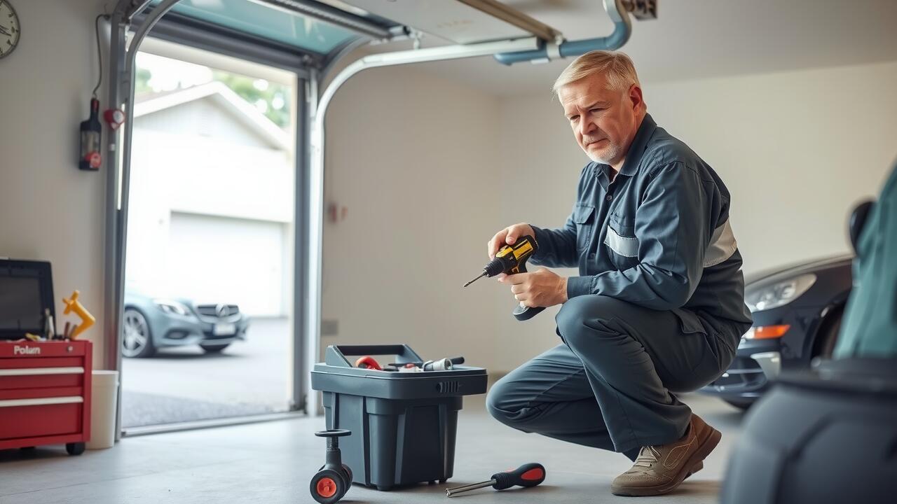 Garage Door Lock Installation